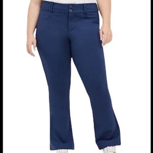 Torrid studio ponte stretch navy blue trausers